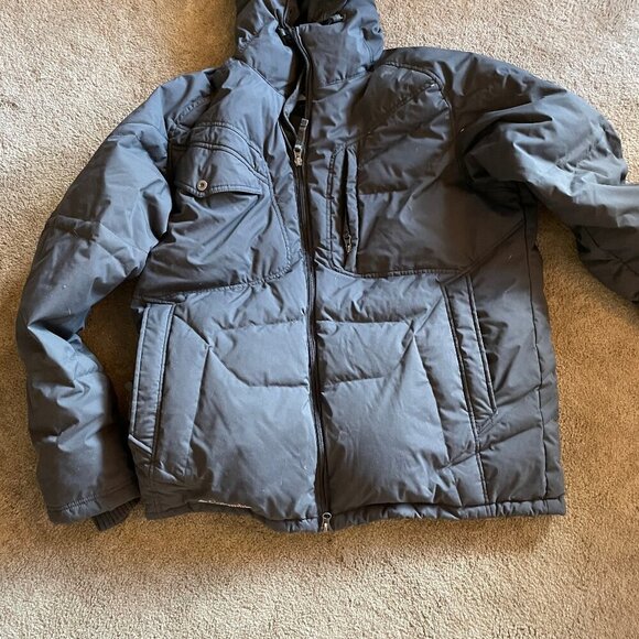 Columbia Mens Winter Jacket Charcoal Gray Size Large - Picture 1 of 13